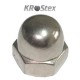 M4 Hexagon Dome Head Capnut DIN1587 A2 Stainless Steel Self Colour