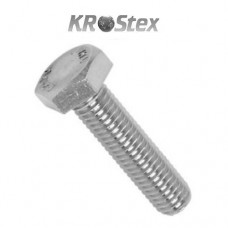 M4x20 Hexagon Head Setscrew DIN933 A2 Self Colour