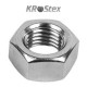 M4 Hexagon Fullnut DIN934 A2 Stainless Steel Self Colour